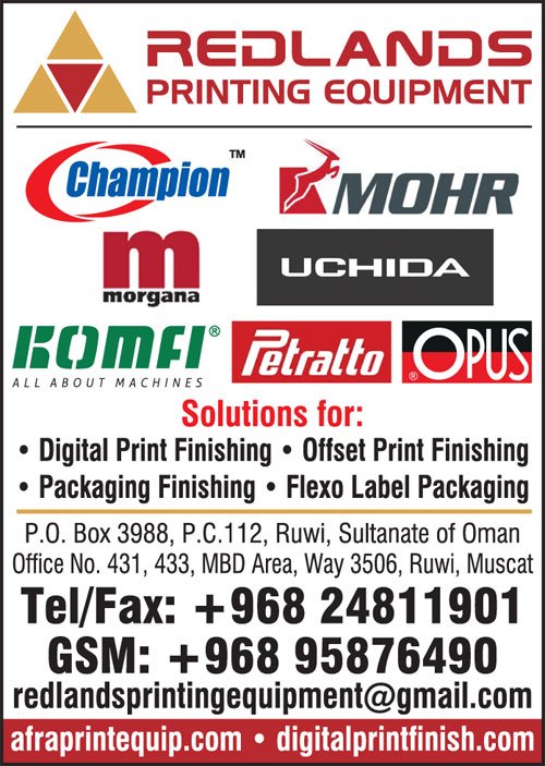 Redland Printing Equipment