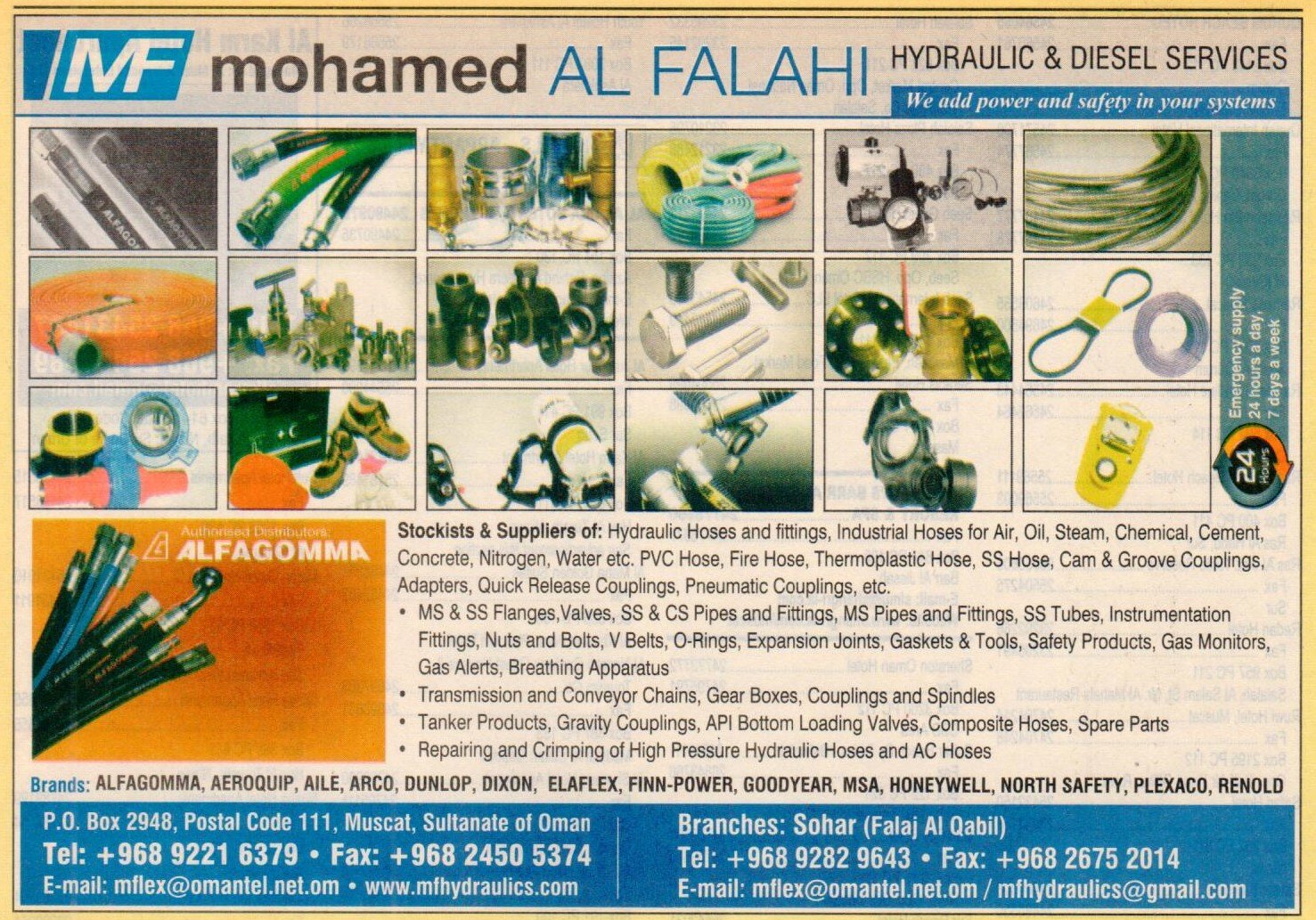 Mohamed Al Falahi Hydraulic & Diesel Services 