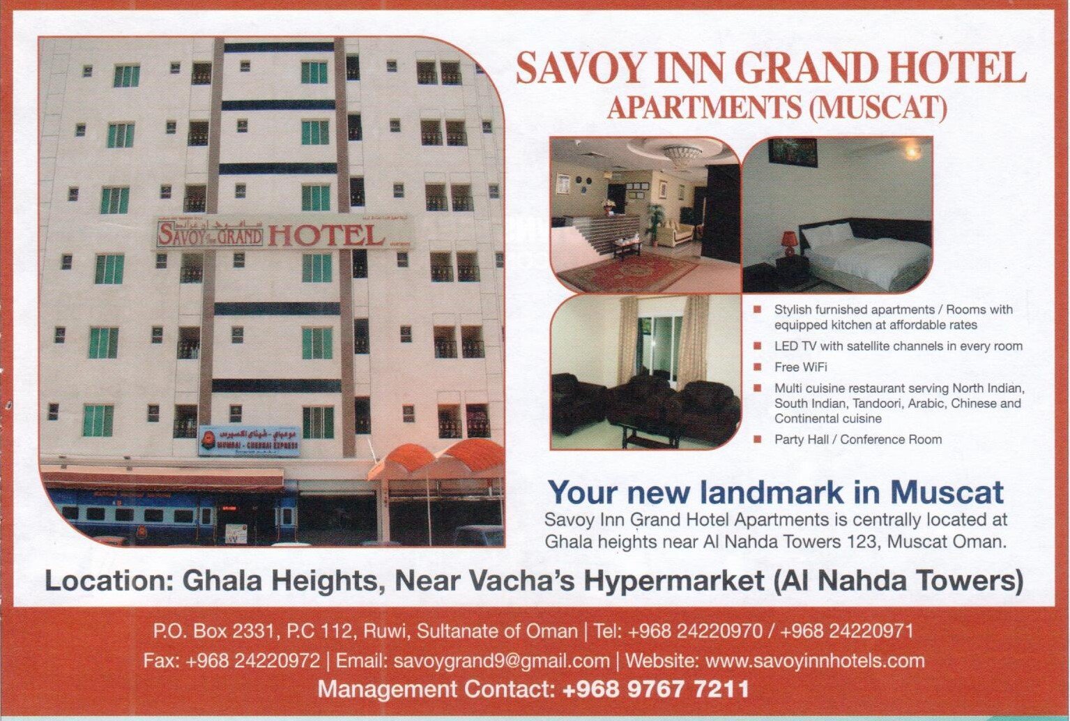 Savoy Inn Grand Hotel Apartments