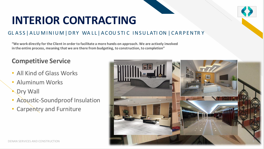 Denan For Services & Con