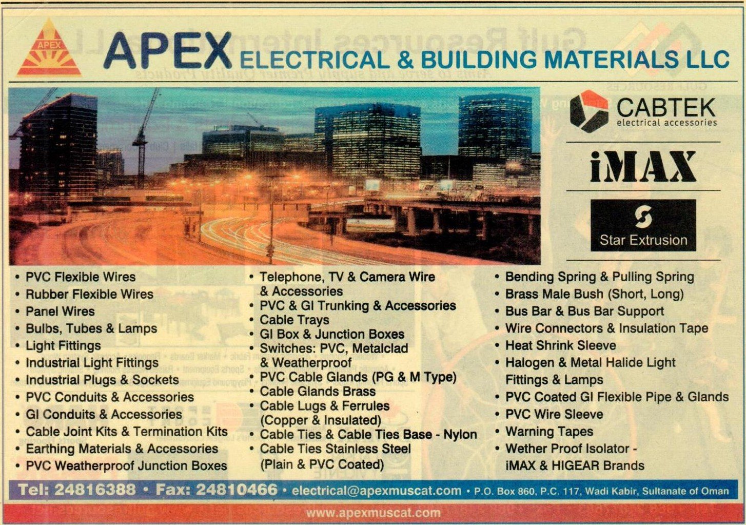 Apex Electrical & Building Materials LLC